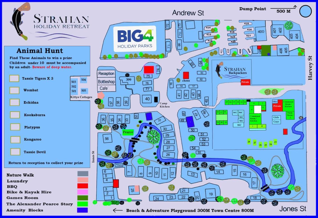 Big4 Strahan Holiday Retreat Экстерьер фото